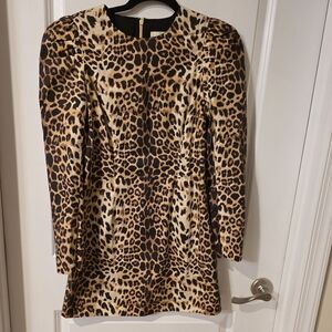 Tuckernuck India Hicks New Leopard Dress Size XS